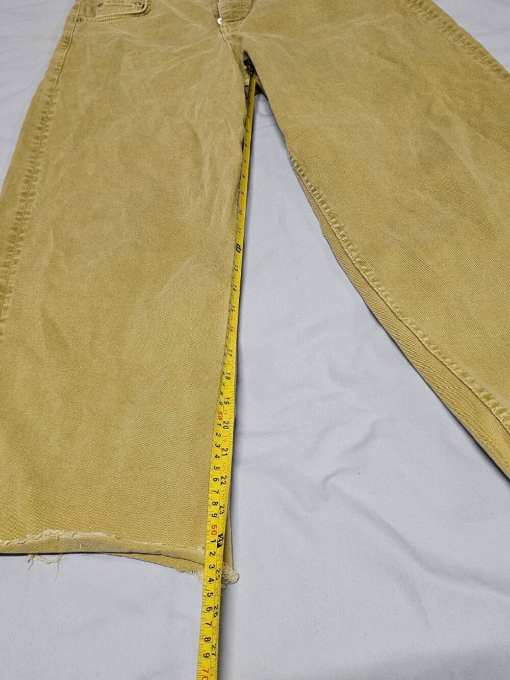 Rag & Bone Andi High Rise Ankle Wide Leg Jeans Size 31 in Sage - Picture 8 of 13